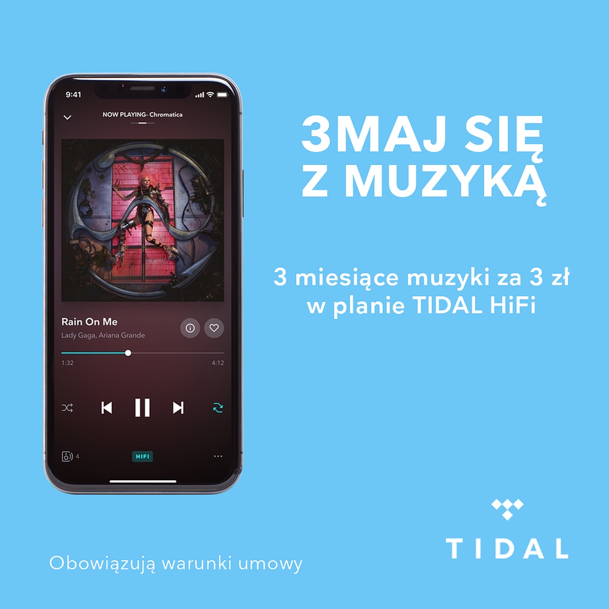 Tidal HiFi w promocji na 3 miesiące za 3 złote