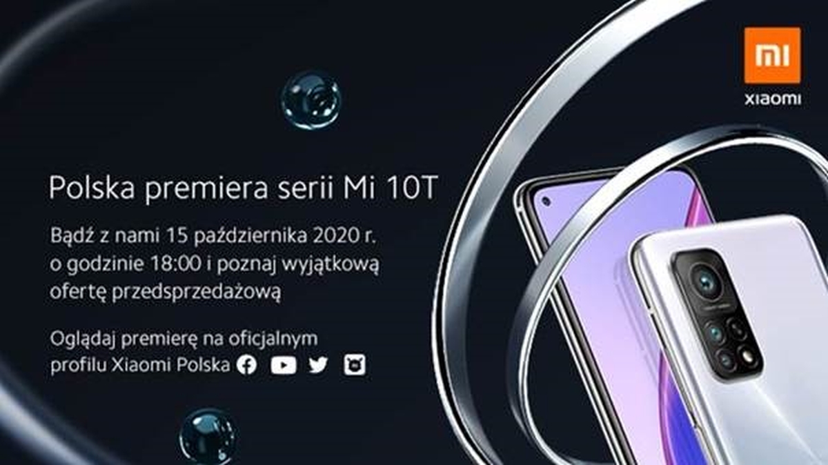 Xiaomi Mi 10T: za dwa tygodnie polska premiera i atrakcyjna oferta przedsprzedażowa