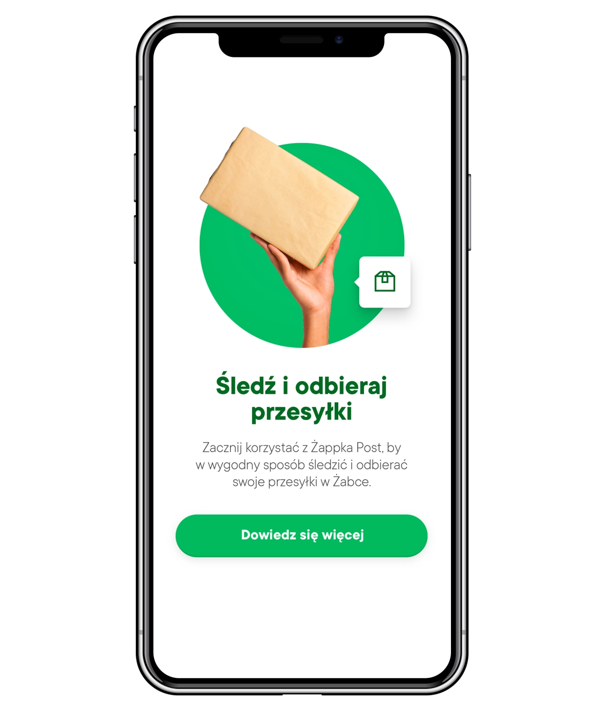 Żappka Post to nowa usługa w mobilnej aplikacji Żabki