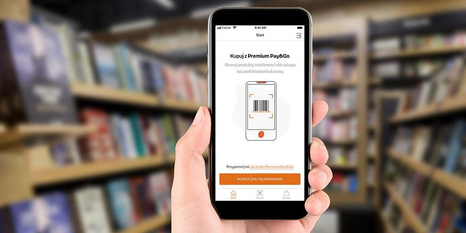 Empik wprowadza mobilne płatności Premium Pay&Go. Tradycyjne zakupy bez podchodzenia do kasy