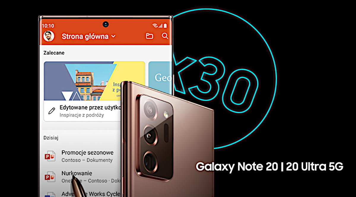 W konkursie Samsunga można wygrać Galaxy Note20 Ultra 5G, subskrypcje Microsoft 365 Personal oraz Xbox Game Pass Ultimat
