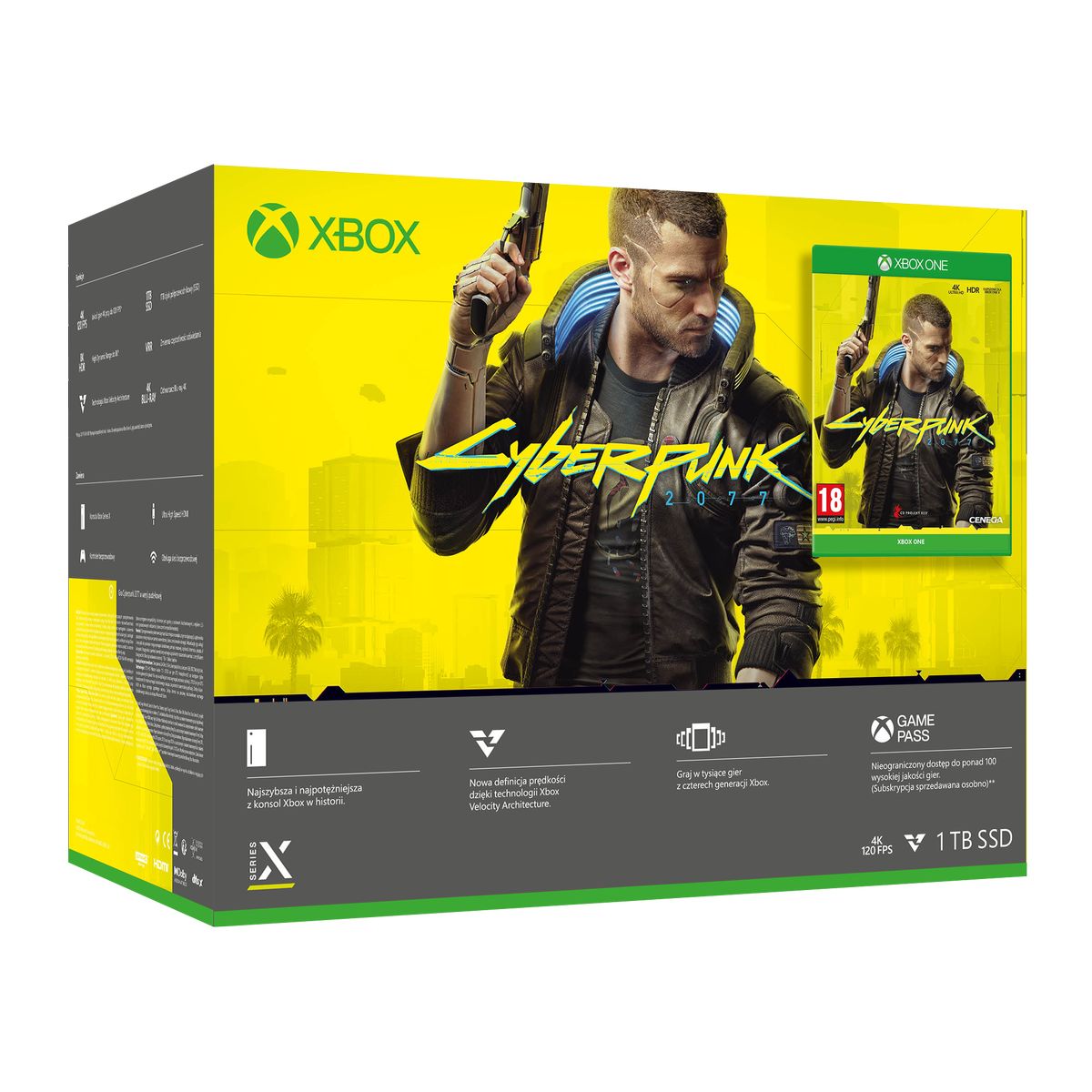 Xbox Series X w edycji Cyberpunk 2077