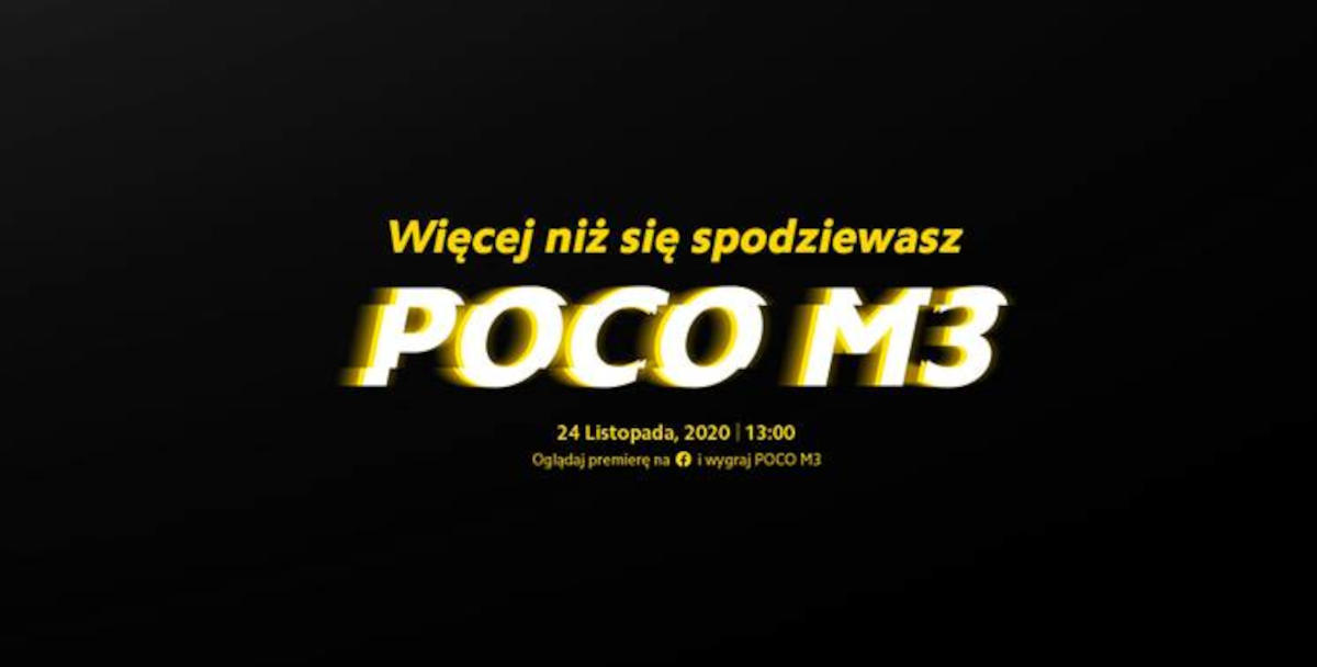 Xiaomi zapowiada wielką premierę POCO M3. Trafi też do Polski?