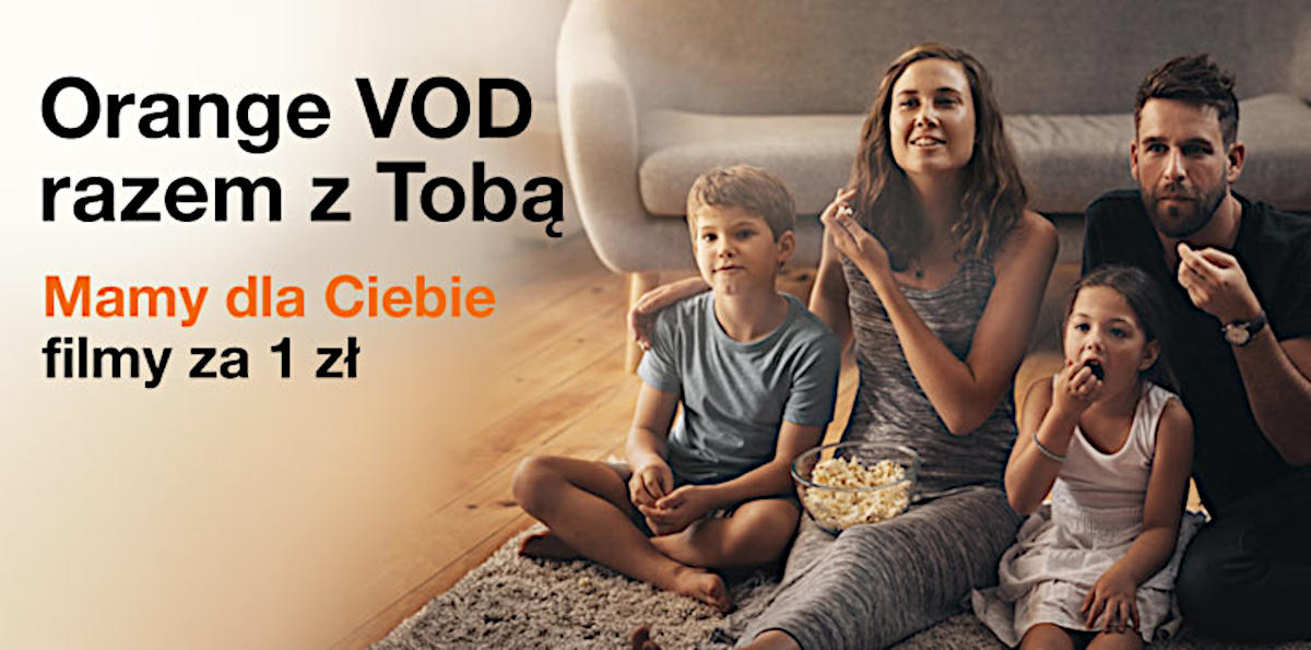 Orange VOD – w promocji filmy za 1 zł. Jesienna odsłona akcji