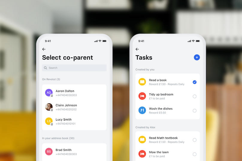 Revolut Junior: nowa opcja dodania drugiego rodzica