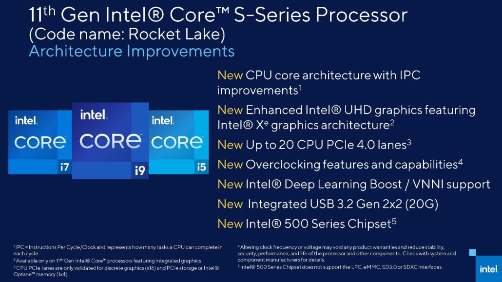 Intel Rocket Lake - procesory pojawią się już w marcu