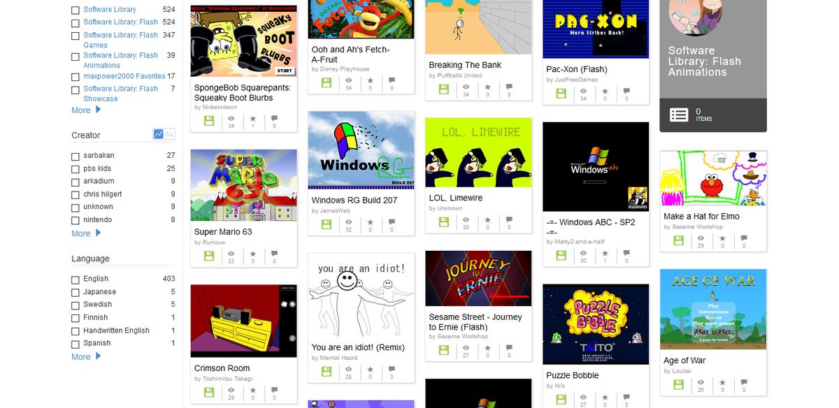 Internet Archive zachowa Flash ku pamięci potomnych