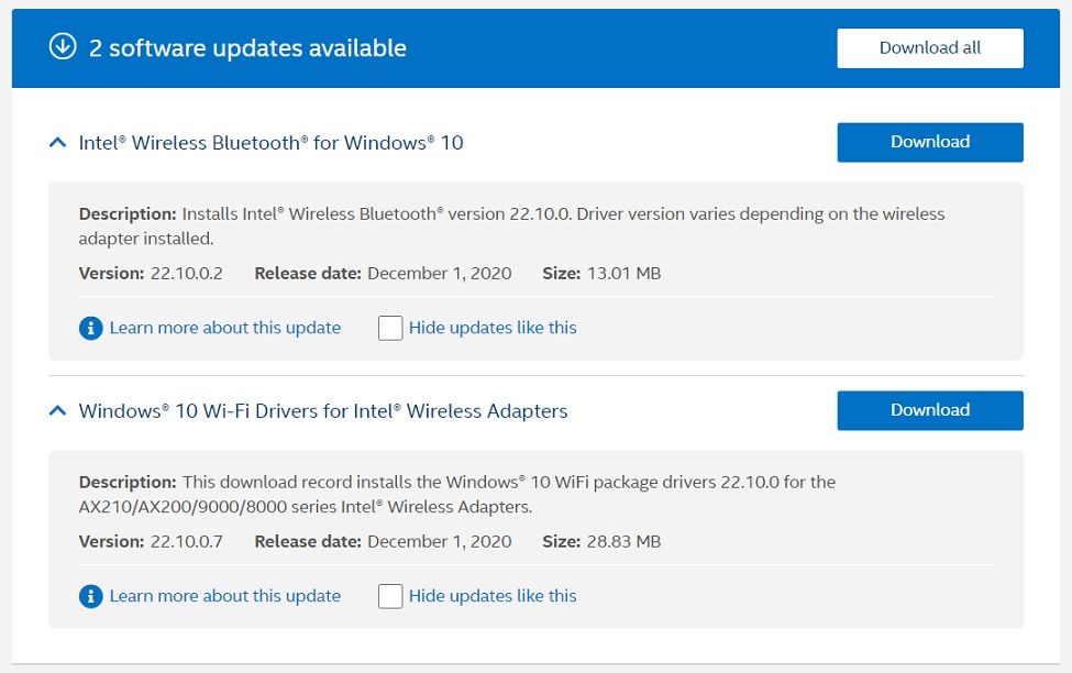 Windows 10: aktualizacje od Intela, AMD oraz Nvidia
