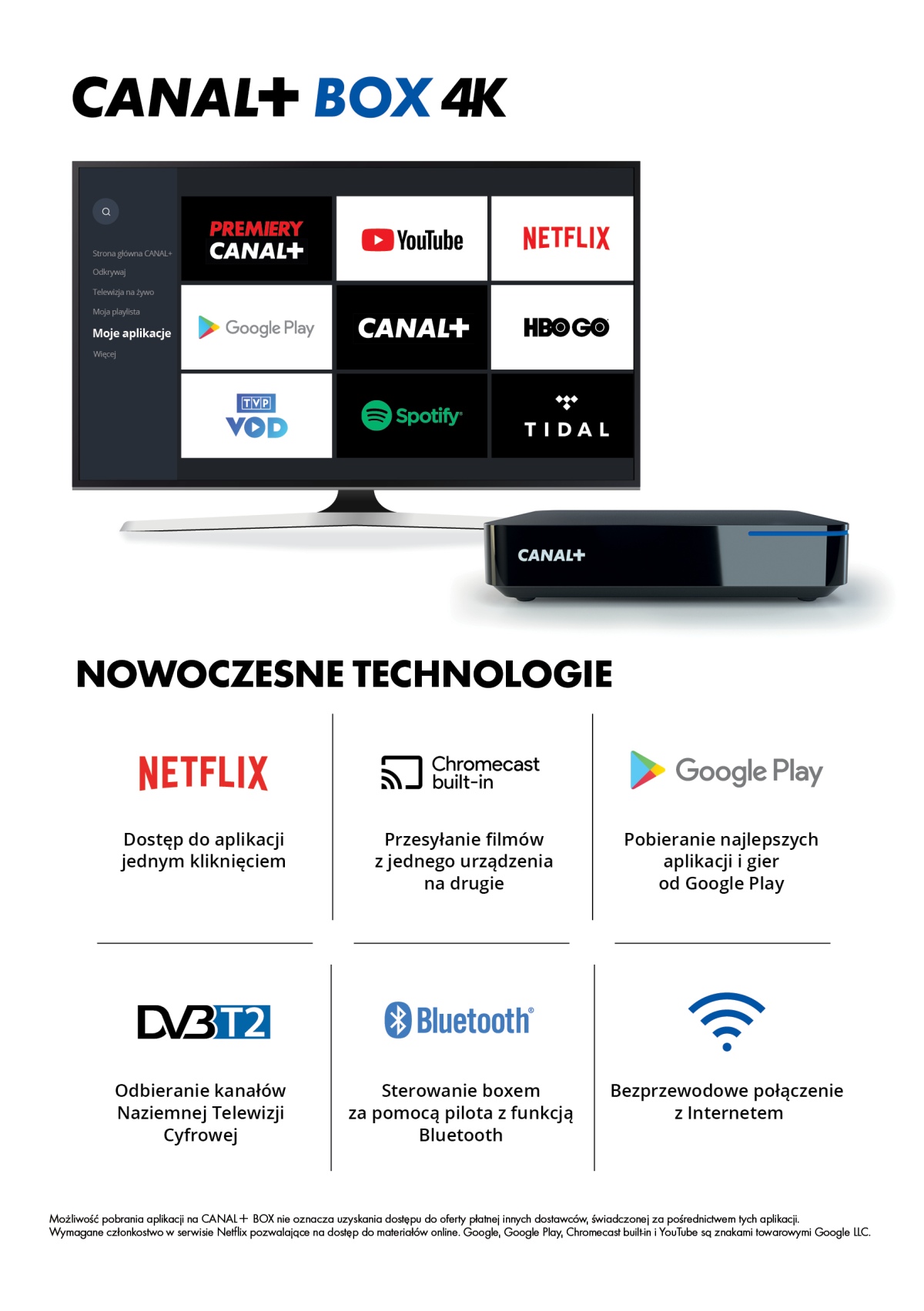 CANAL+ na święta w promocjach z dekoderem 4K za złotówkę