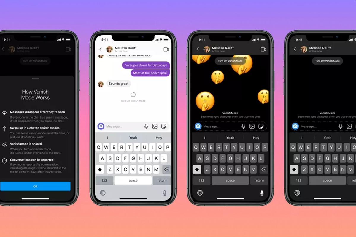Facebook wprowadza znikające wiadomości do Messengera i Instagrama
