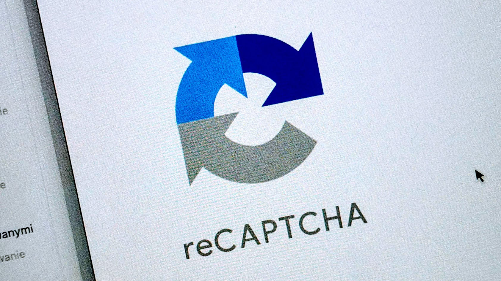 reCAPTCHA wysyła wasze dane do Google'a