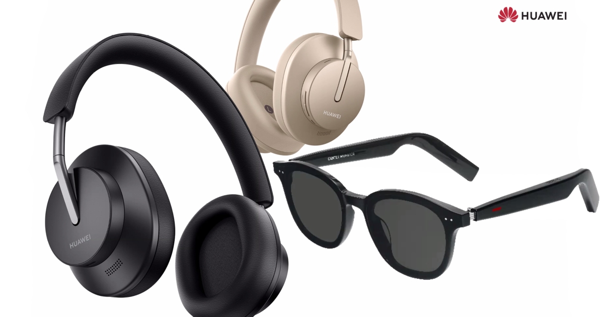 Słuchawki Huawei FreeBuds Studio oraz okulary Huawei Eyewear II wchodzą na polski rynek