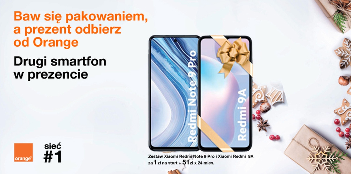 Święta w Orange to moc prezentów pod choinkę