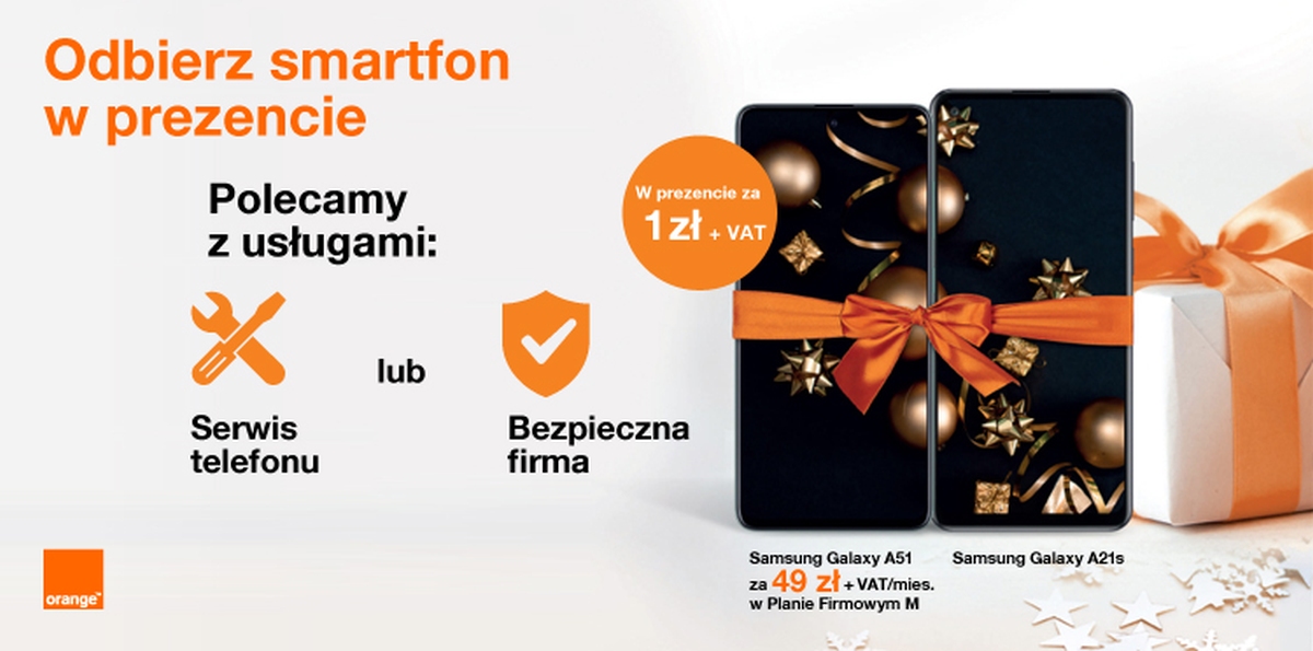 Święta w Orange to moc prezentów pod choinkę