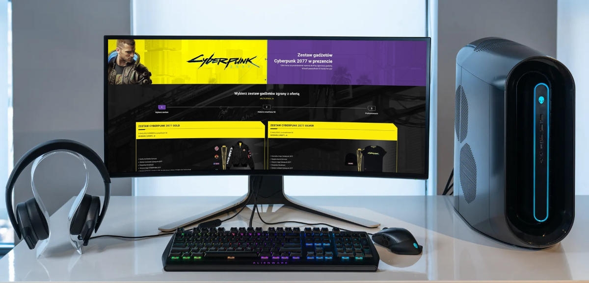 Play prezentuje specjalną ofertę z okazji premiery gry Cyberpunk 2077. Startery, kurtki i inne gadżety
