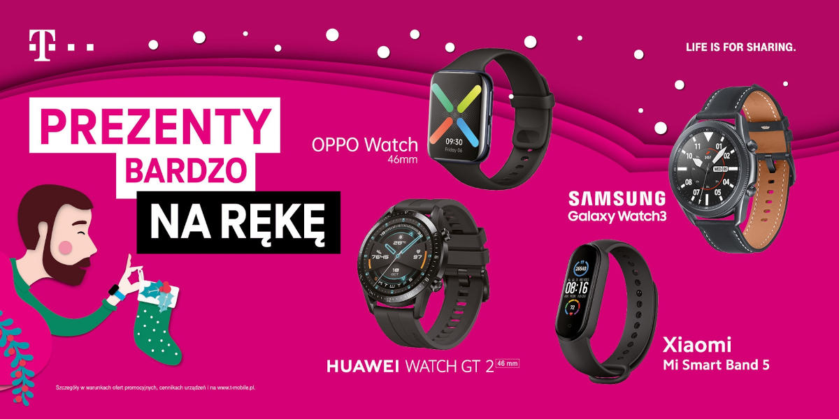 T-Mobile na święta: smartfony i smartwatche w promocji „że ho ho!”