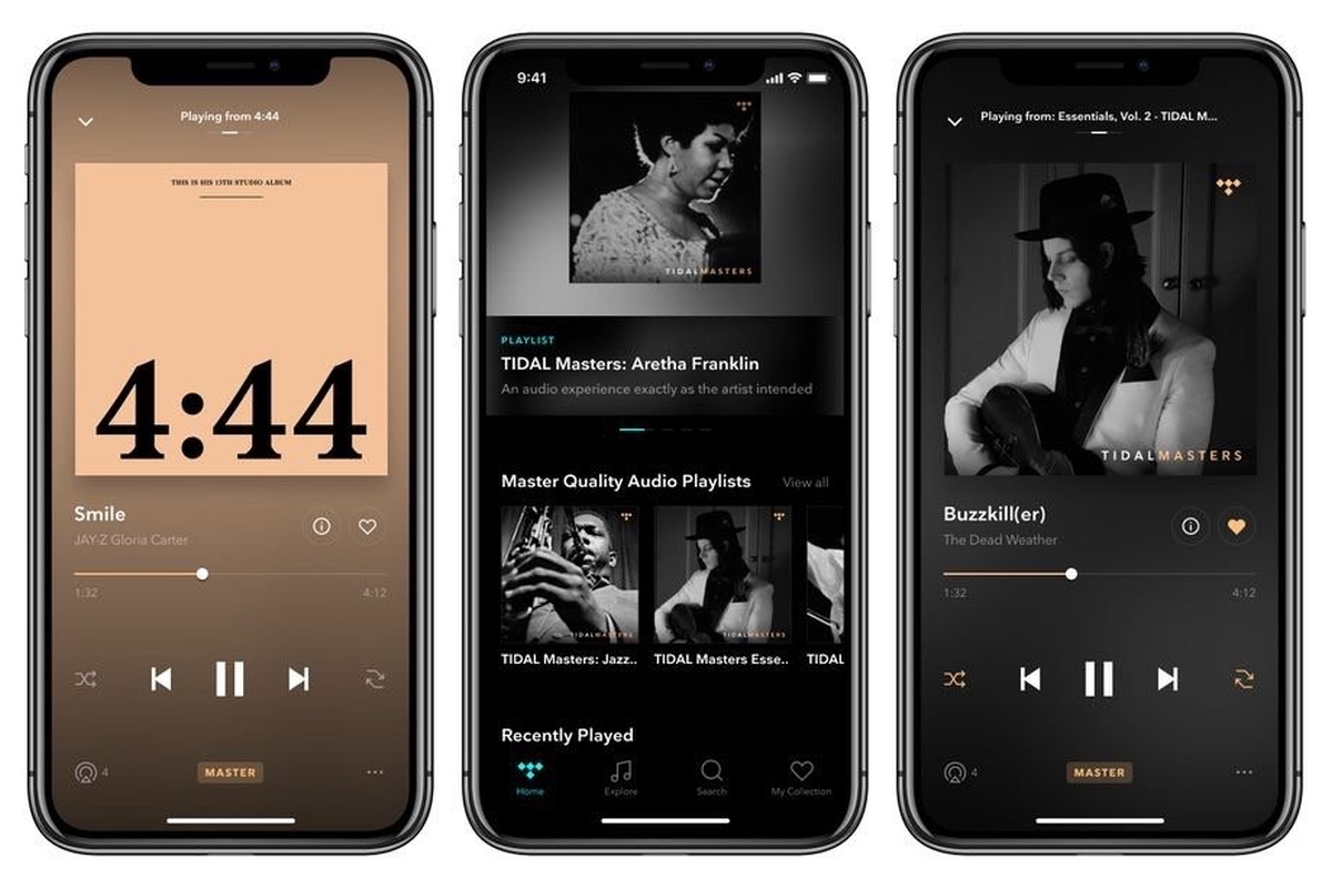 Tidal z większym katalogiem Master. Platforma oferuje miliony utworów w najwyższej jakości dźwięku