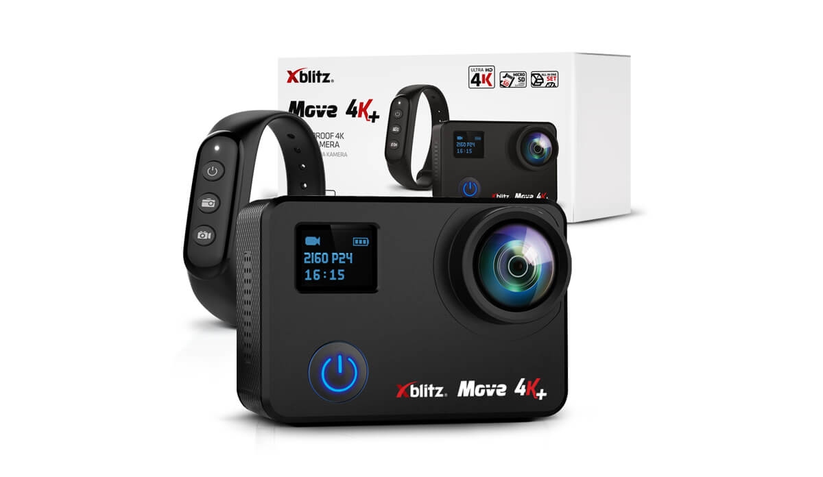 Xblitz Move 4K Plus to kamera sportowa dla aktywnych