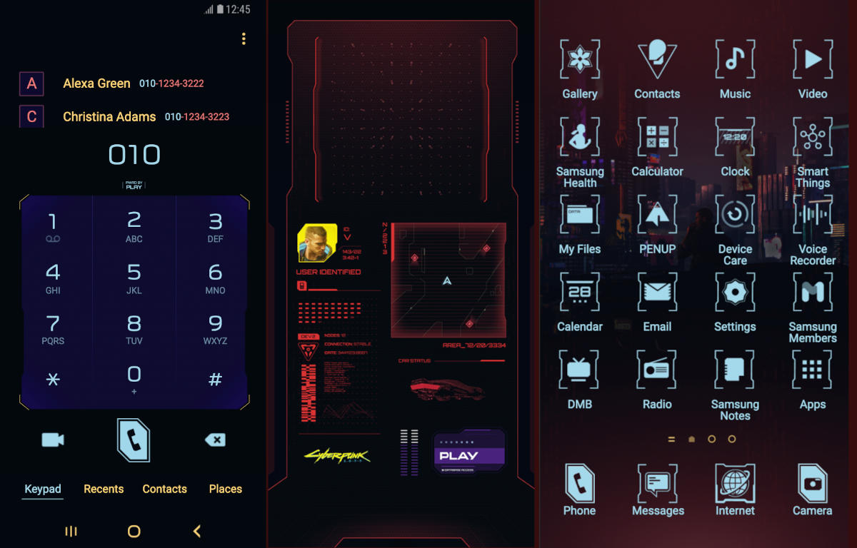 Fani Cyberpunka 2077, gdzie jesteście? Play przygotował dla was darmowy motyw na smartfony