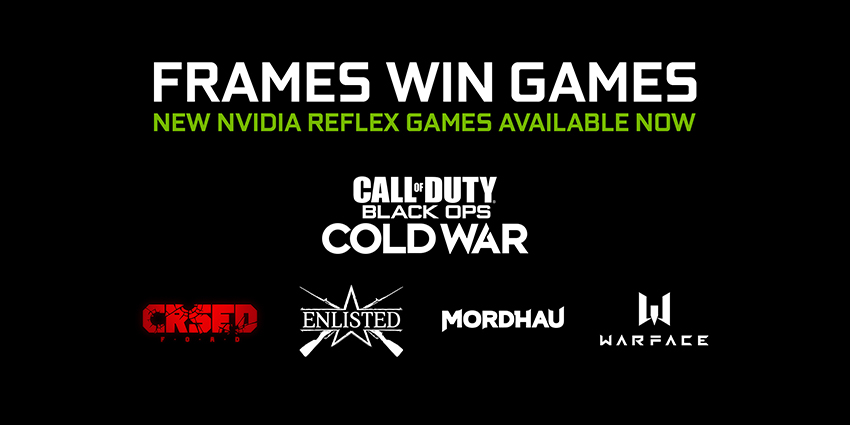 NVIDIA Reflex wspiera cztery kolejne gry