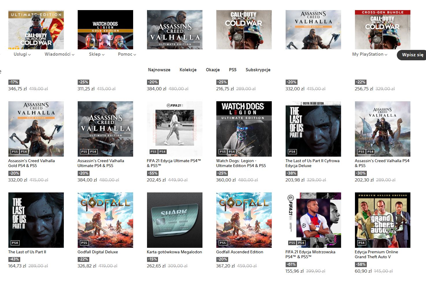 PlayStation Store ogłasza styczniową wyprzedaż