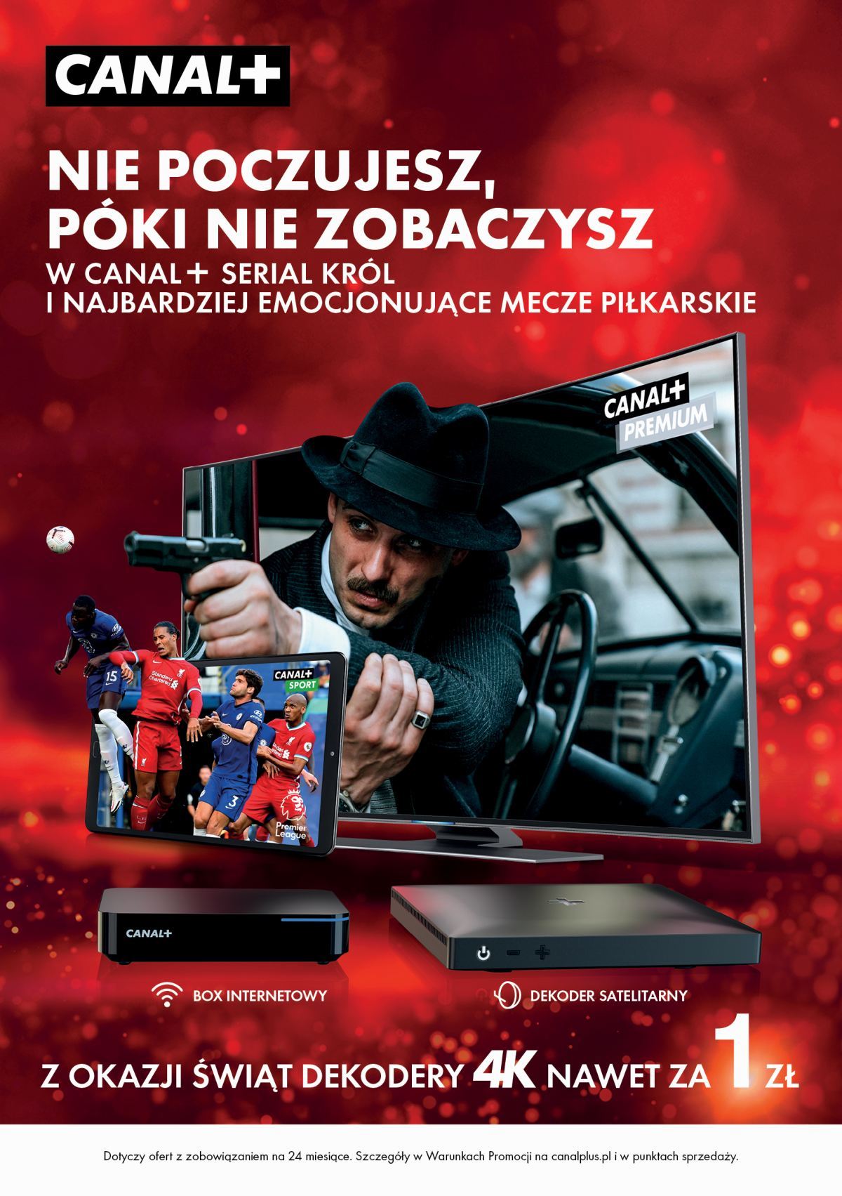 CANAL+ z prezentami na święta: niższe ceny i dekoder 4K za złotówkę