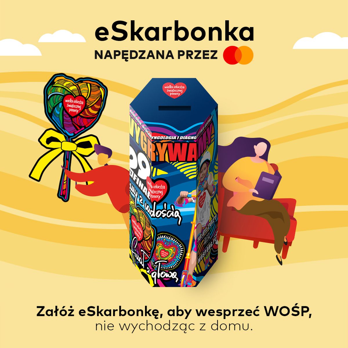 eSkarbonki Mastercard gotowe pomagać WOŚP