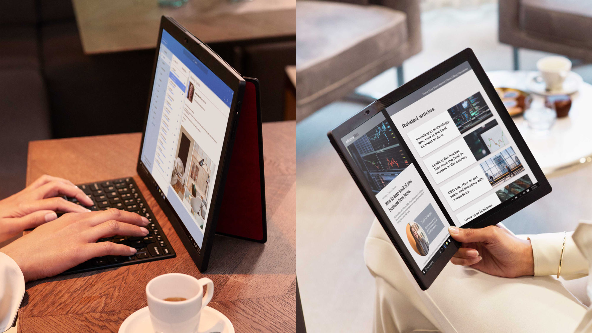 Składany Lenovo ThinkPad X1 Fold niedługo w Polsce. Takiego komputera jeszcze nie widziałeś!