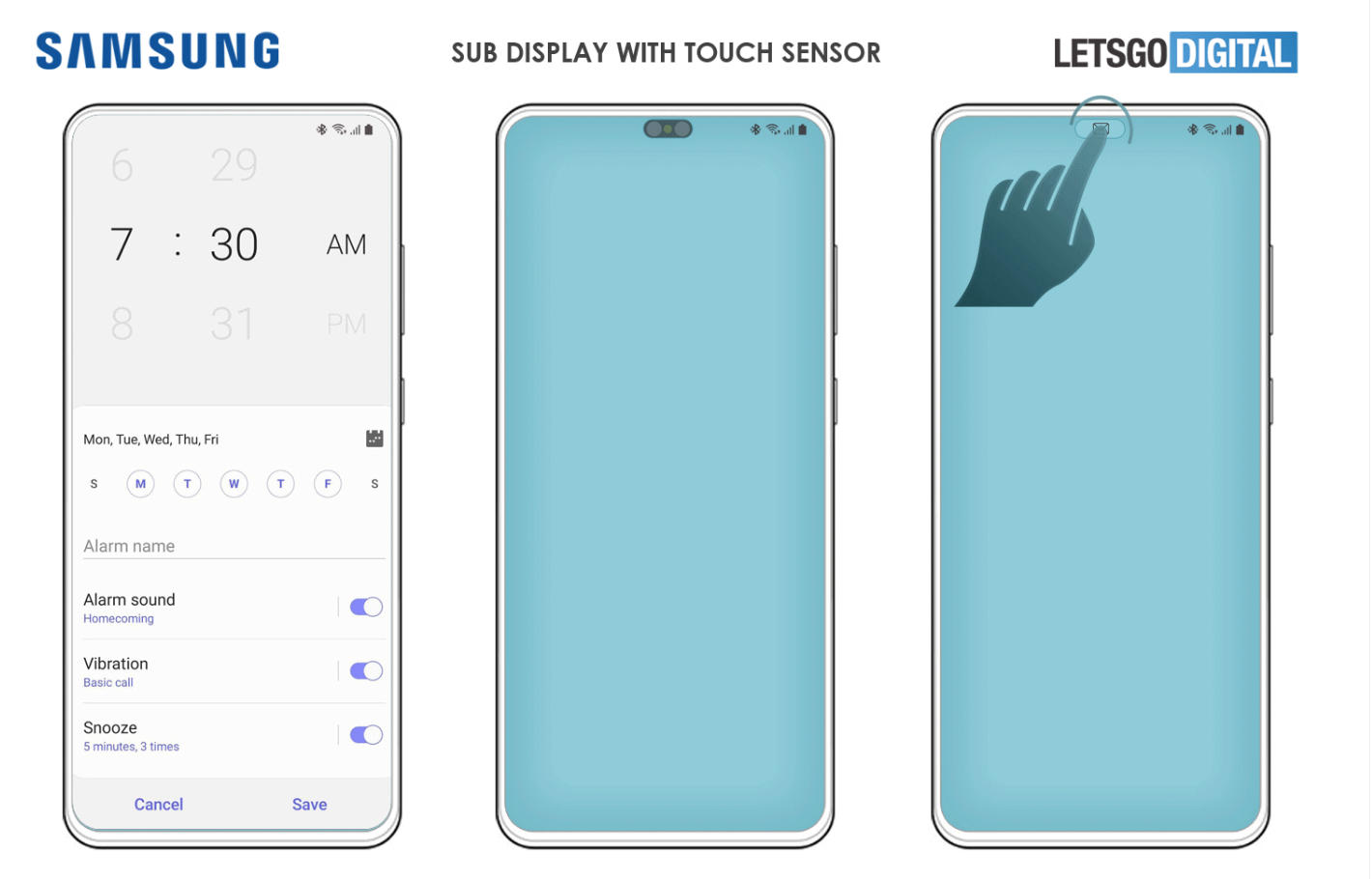Galaxy S22 z podekranowym aparatem? Samsung ma pomysł na wady tego rozwiązania