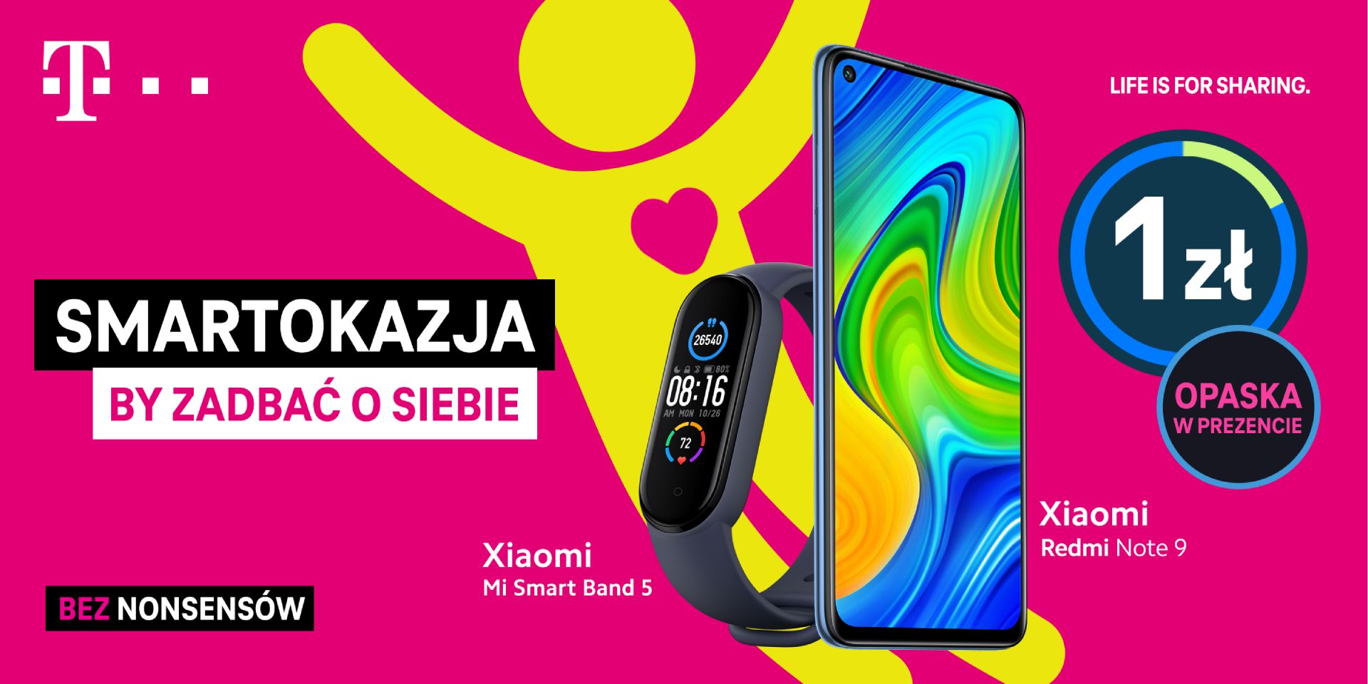 Smartokazje w T-Mobile - dobra okazja, aby zadbać o swoje zdrowie