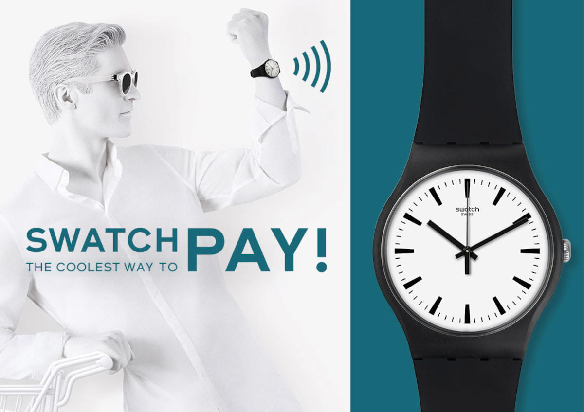 Zegarki Swatch z płatnościami SwatchPAY! wchodzą do Polski