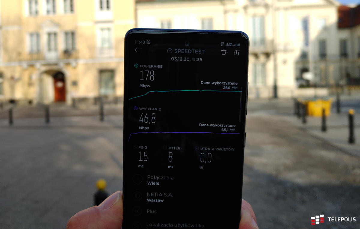 Najszybsze 5G w Polsce – nasz test. Grudzień 2020