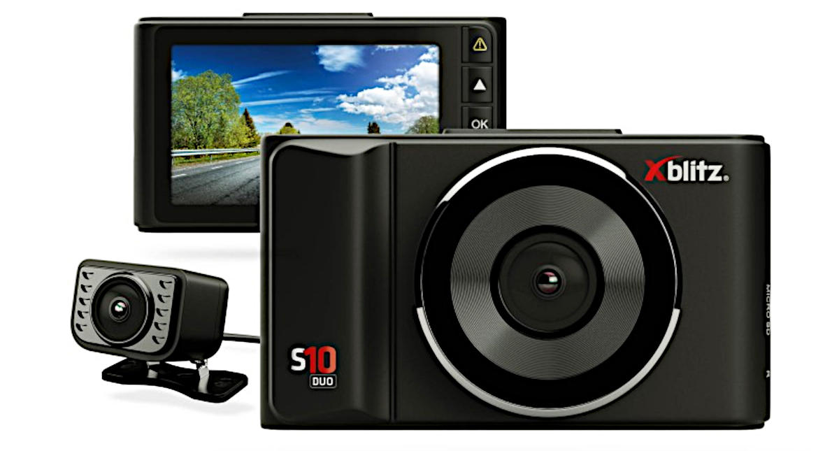 Xblitz S10 Duo, nowy wideorejestrator z dwoma kamerami
