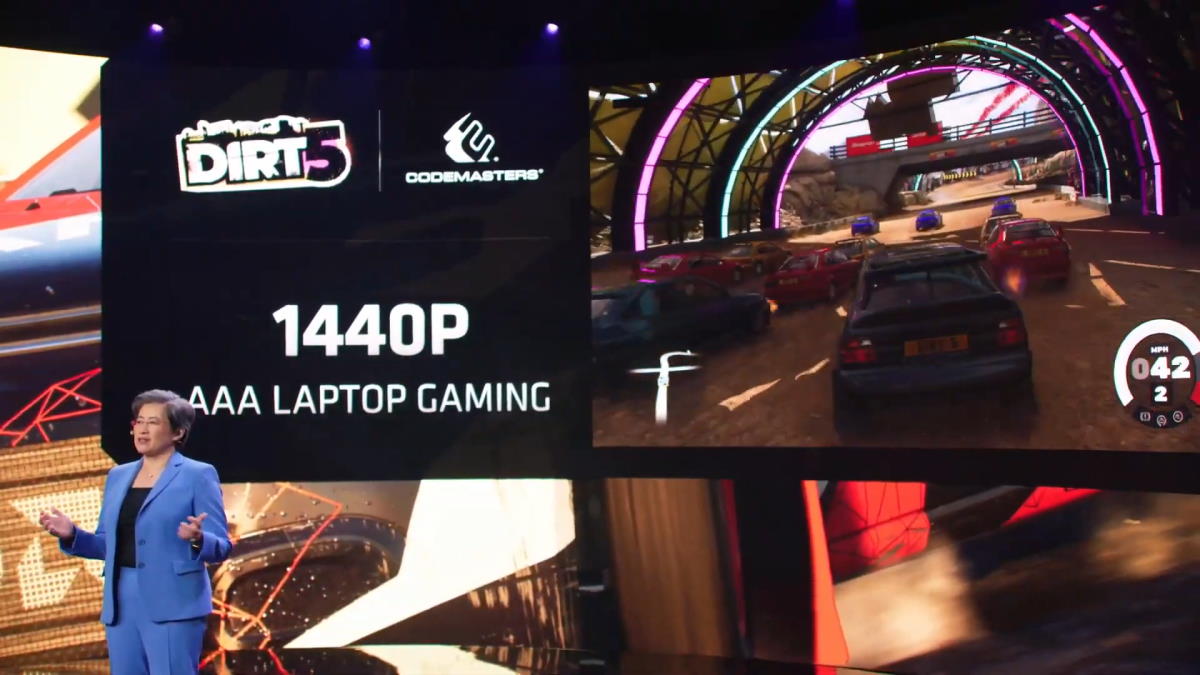 Mobilne procesory dla graczy, grafiki RDNA 2 w laptopach - nowości AMD na CES 2021