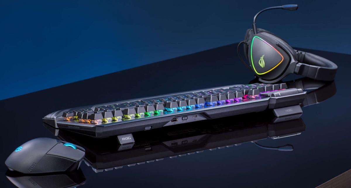Asus ROG Claymore II - klawiatura dla graczy z odłączaną sekcją numeryczną