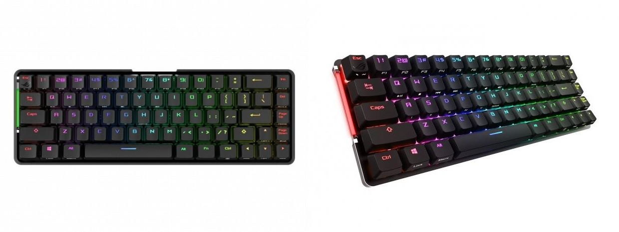 Asus ROG Falchion - bezprzewodowa klawiatura mechaniczna z potężnym akumulatorem