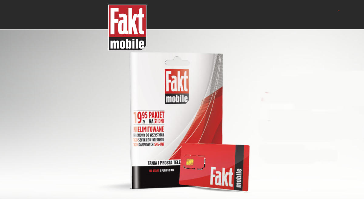 Fakt Mobile wprowadza nowe, tańsze pakiety i rozmowy bez limitu po wydaniu 15 zł