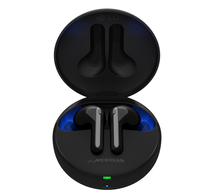 Nowe słuchawki LG TONE Free FN7 z ANC i odkażaniem UV w etui