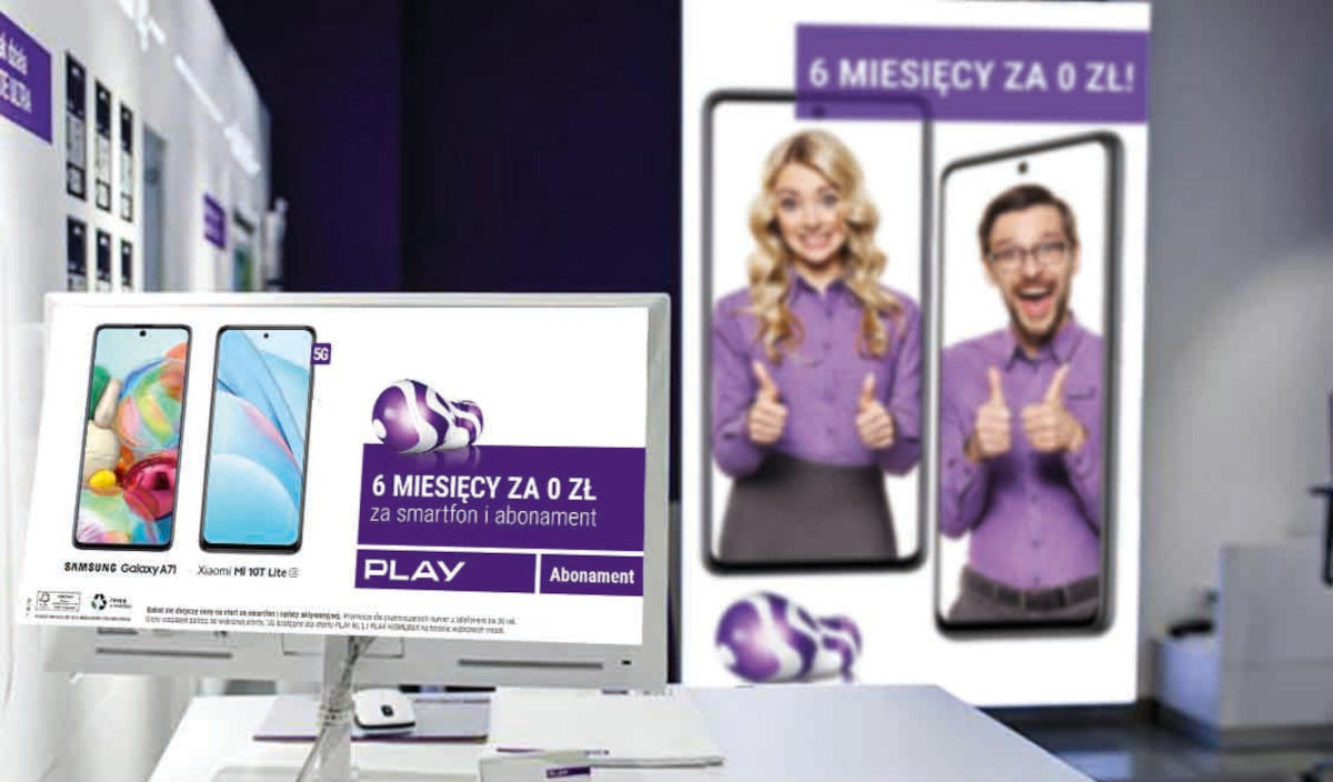Pół roku za darmo. Play ogłasza promocje na smartfony, abonament i internet z telewizją PLAY NOW TV
