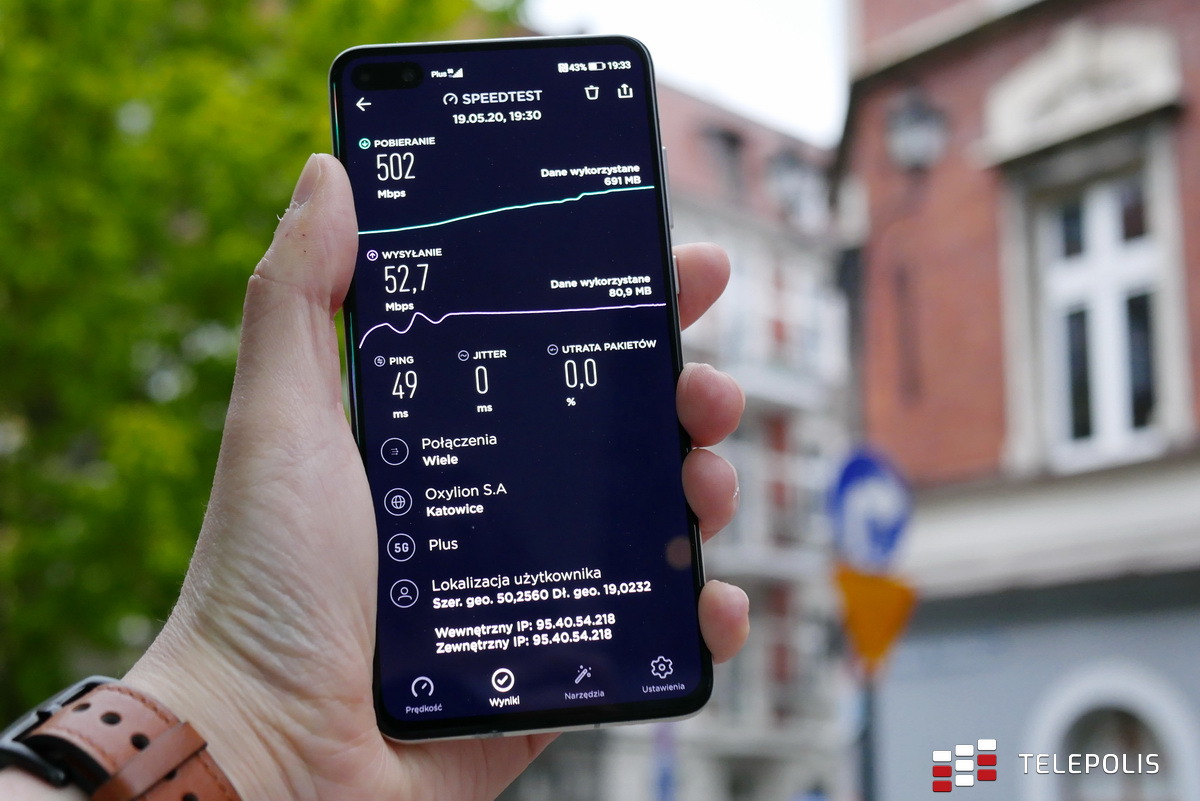 Plus rozbudowuje 5G. W zasięgu ponad 7 mln mieszkańców Polski, 1000 stacji bazowych