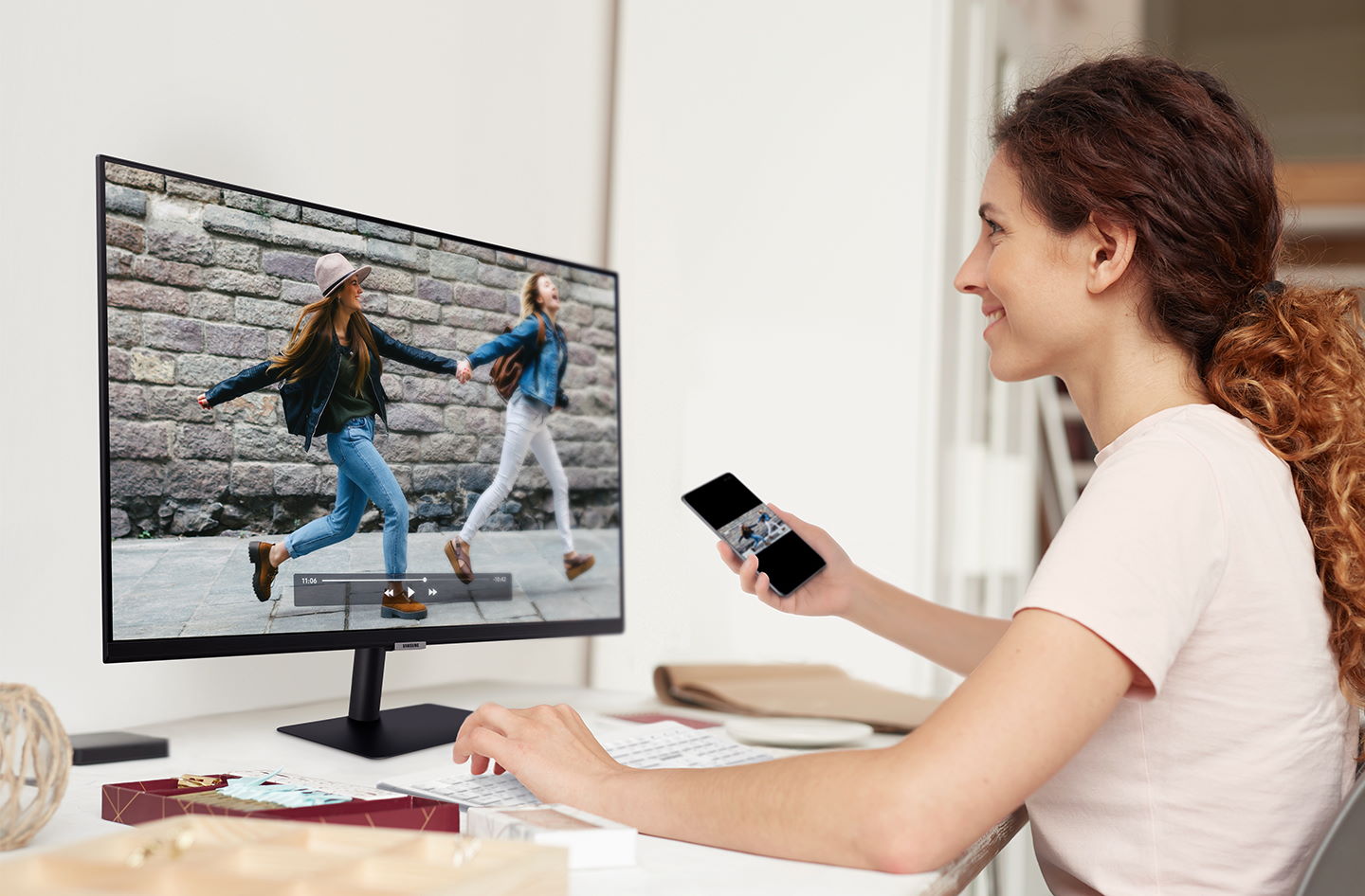 Samsung prezentuje monitory M5 i M7 z wbudowanym Smart Hub