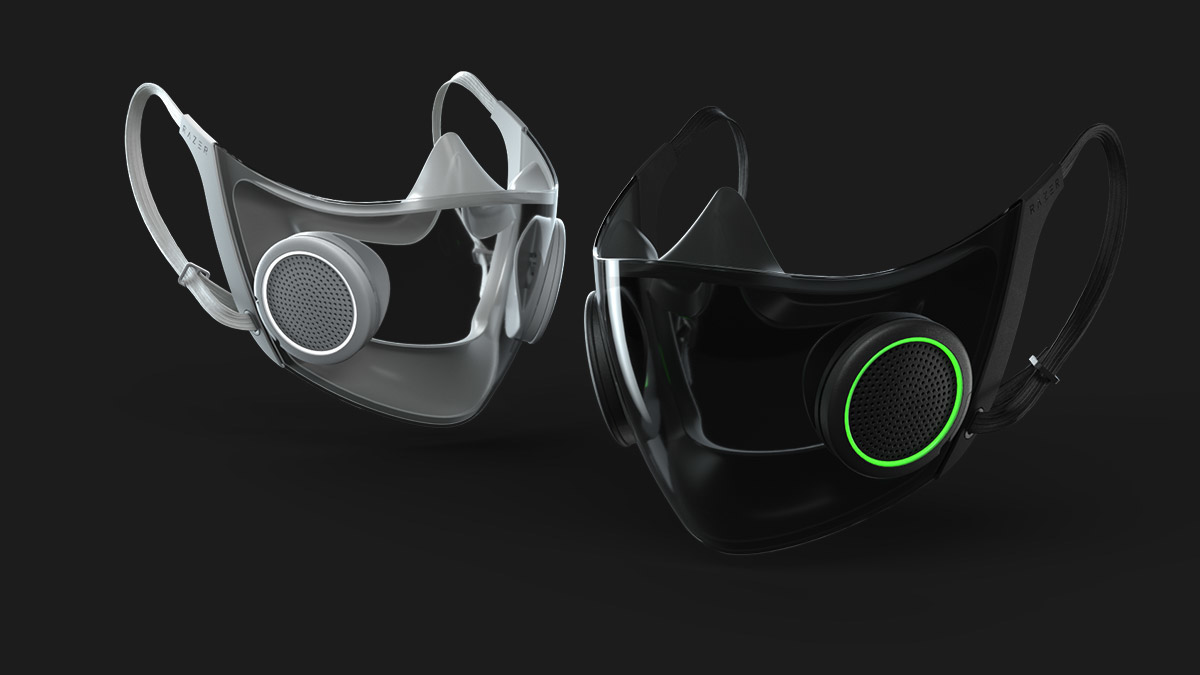 Maseczka z podświetleniem RGB? Razer prezentuje Project Hazel