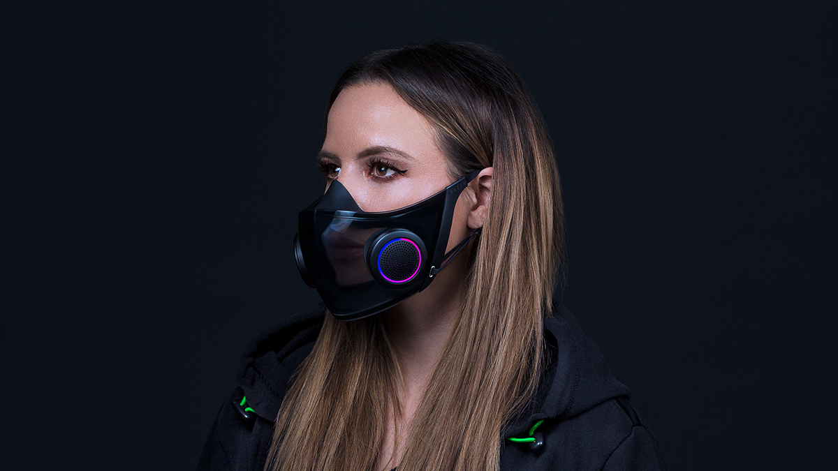 Maseczka z podświetleniem RGB? Razer prezentuje Project Hazel