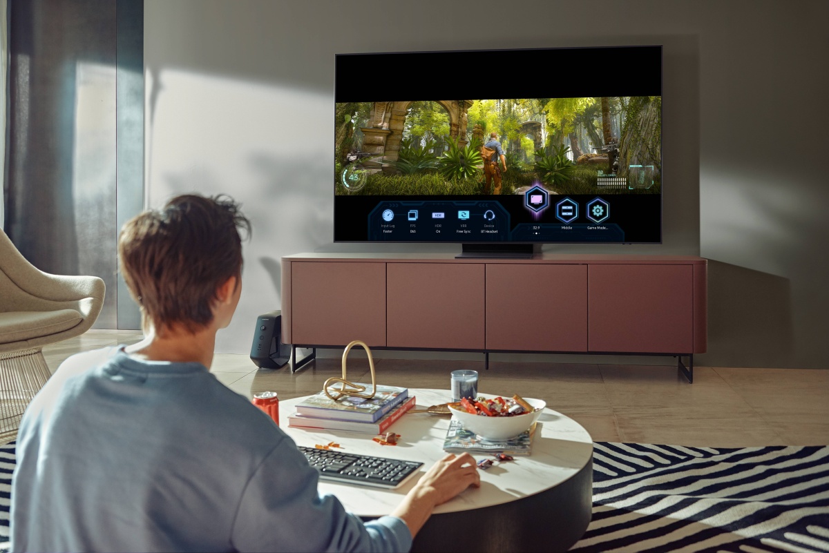 Samsung w telewizorach Neo QLED i QLED na 2021 rok pomyślał o graczach