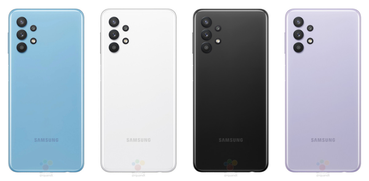 Samsung Galaxy A32: tani smartfon z 5G pozuje na oficjalnych renderach
