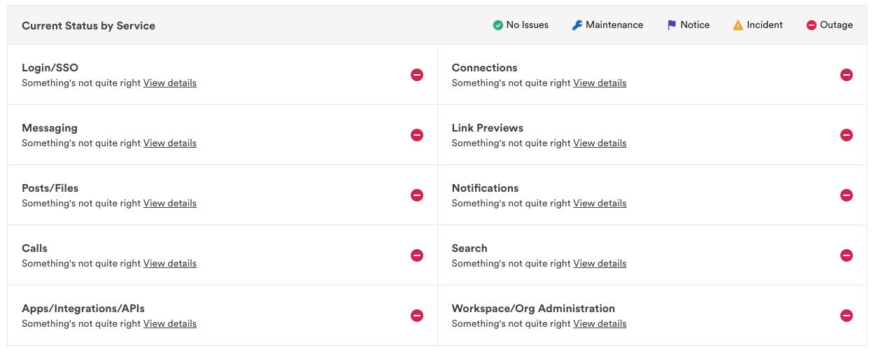 Slack: Globalna awaria biznesowego komunikatora