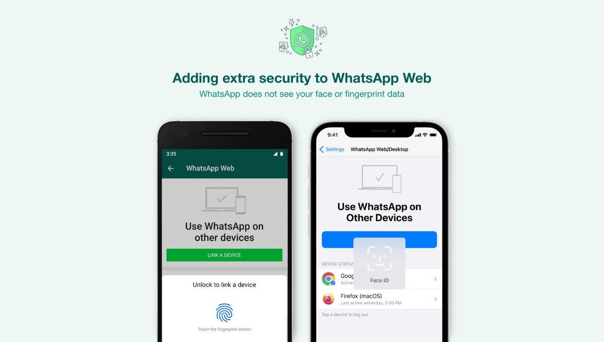 WhatsApp dodaje biometrię w wersji na komputery