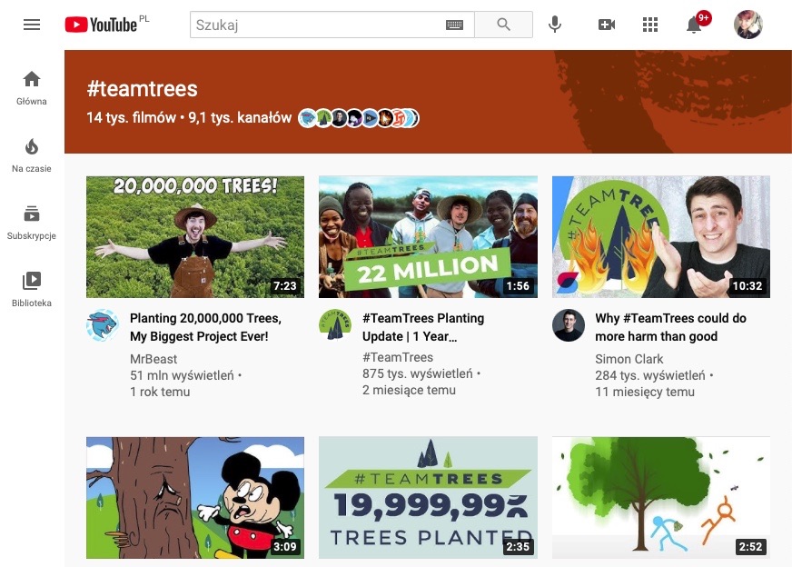 YouTube ugiął się pod naporem hashtagów, zmienił wyszukiwanie