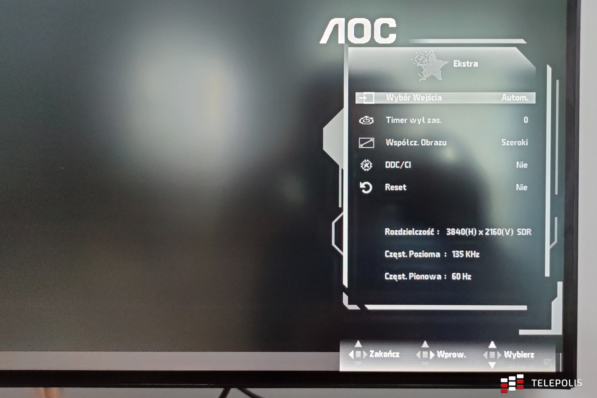 AOC U32U1 – test monitora zaprojektowanego przez Porsche