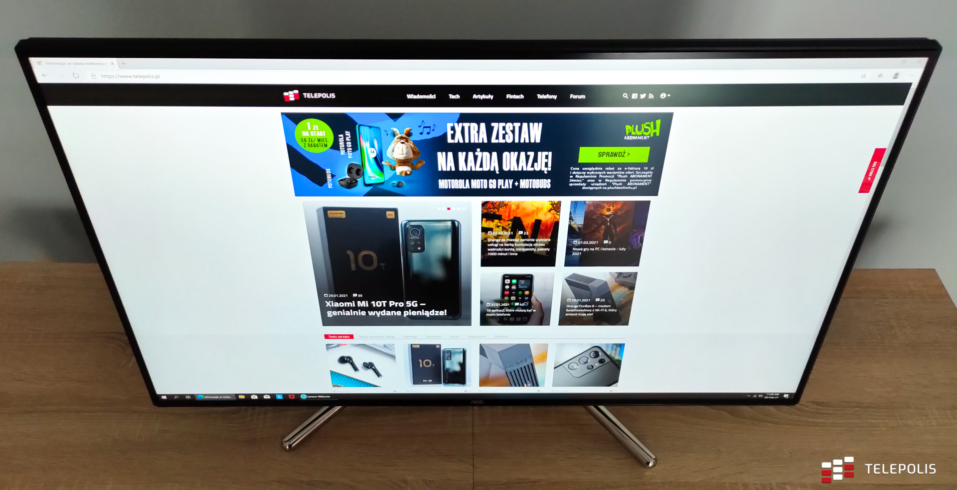 AOC U32U1 – test monitora zaprojektowanego przez Porsche